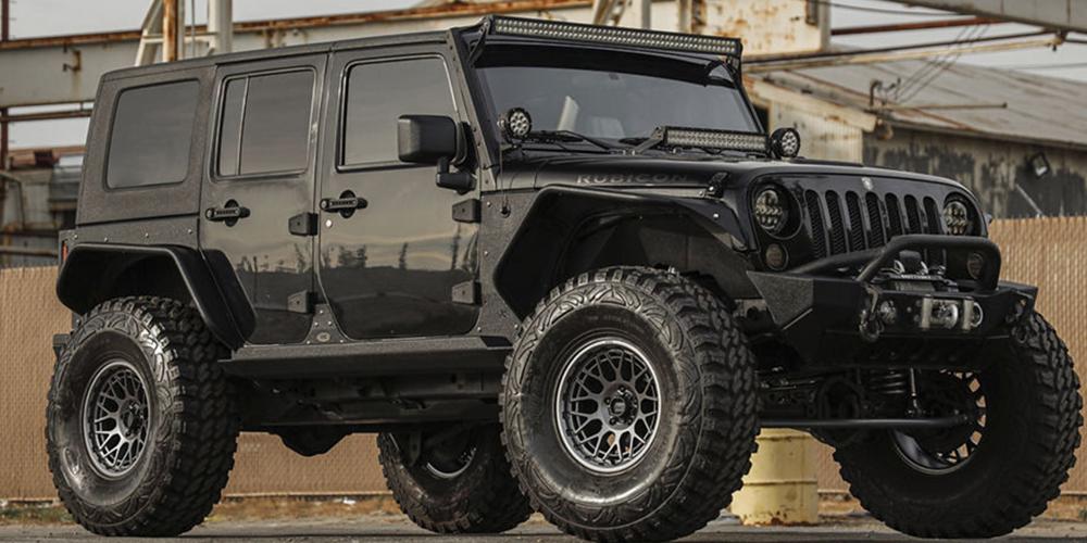 Jeep Wrangler KMC Wheels KM722 Technic
